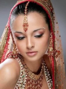 индийский свадебный макияж