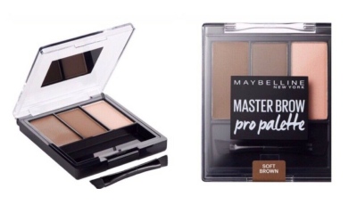 пудра для бровей Master Brow pro Palette Soft-Brown