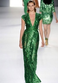 лучшие яркие платья весенне летних коллекций 2012 Elie Saab