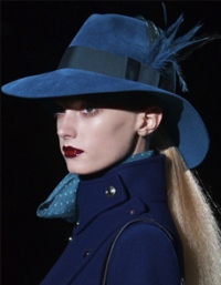 шляпы зима 2012 Gucci