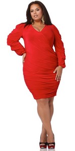 модная одежда для полных женщин яркие краски 2012