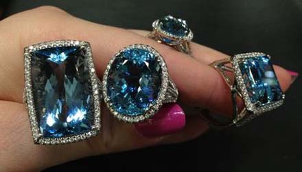 голубые бриллианты