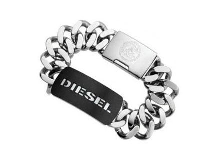 стальной браслет Diesel