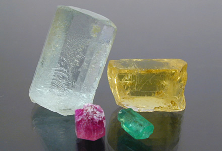 бриллианты и цветные камни