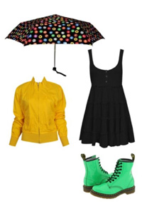 как правильно одеваться в дождливую погоду