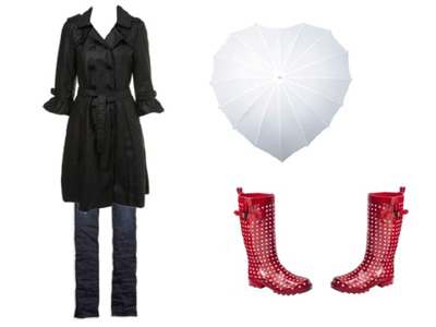 как практично одеваться в дождливую погоду