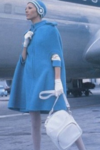 костюм стюардессы Olympic Airlines Pierre Cardin