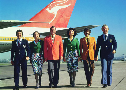 костюм стюардессы Pucci X Qantas