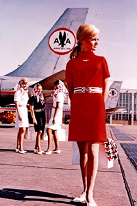 костюм стюардессы American Airlines