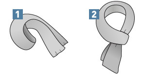 Способы завязывания мужского шарфа