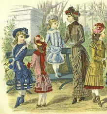 детская мода девятнадцатого века