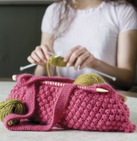 как сделать вязаную сумку