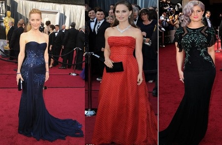 лучшие платья Оскара 2012