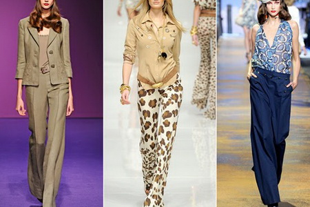 модные женские брюки модели сезона 2011