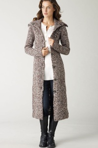 вязаное пальто современные тенденции