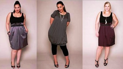 красивая модная одежда для полных женщин 2012