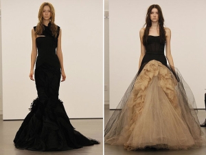 Коллекция черных свадебных платьев от Vera Wang – новый взгляд на свадебную моду