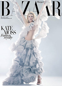 Кейт Мосс и Harper's Bazaar отдали дань уважения Александру Маккуину