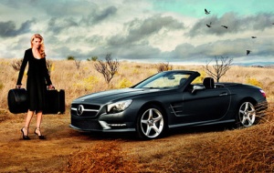 Лара Стоун стала лицом рекламной кампании Mercedes Benz