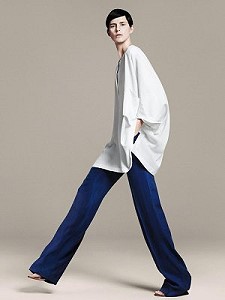 Модель Стелла Теннант представила весеннюю коллекцию Zara